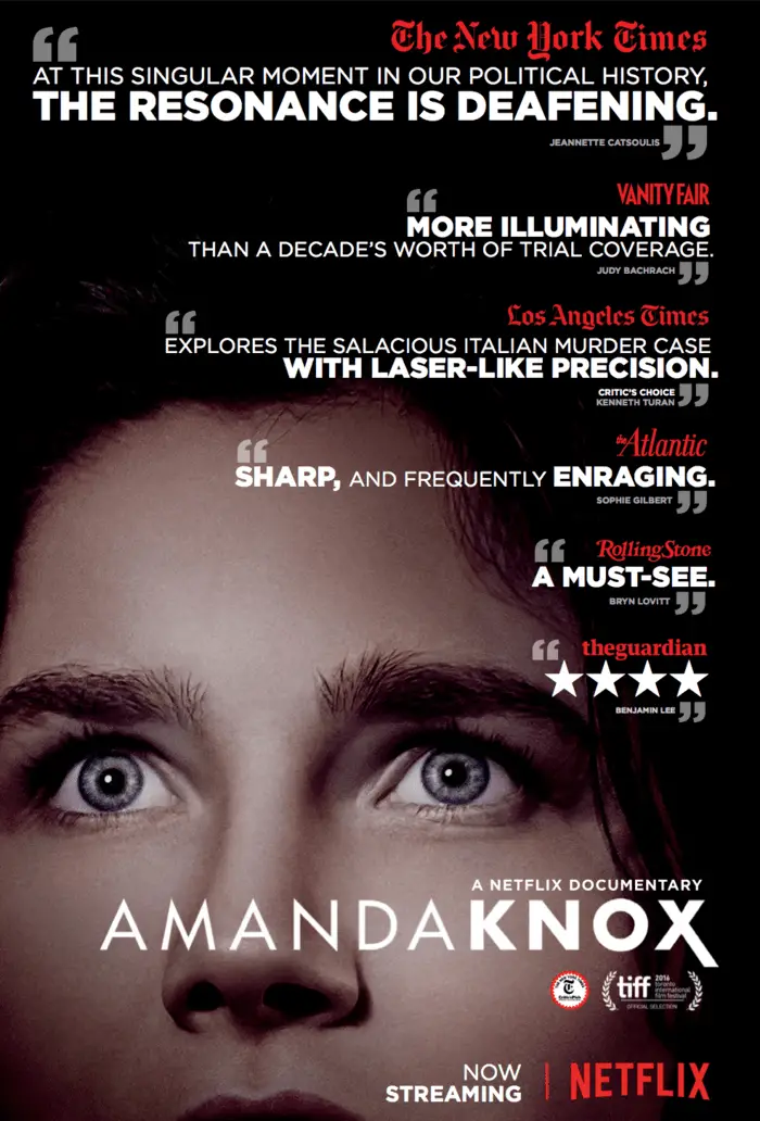Netflix documentaire:  Amanda Knox – een review
