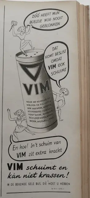 vim schuurmiddel