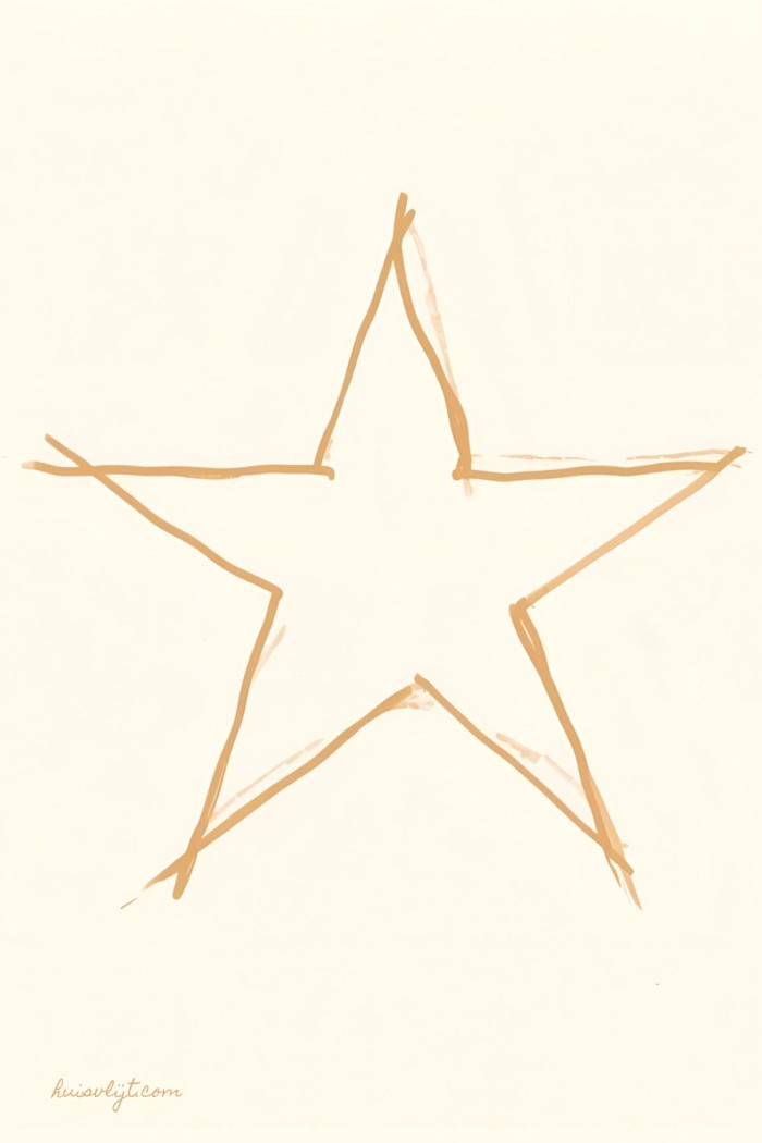 kerstkaartje tekenen simpel