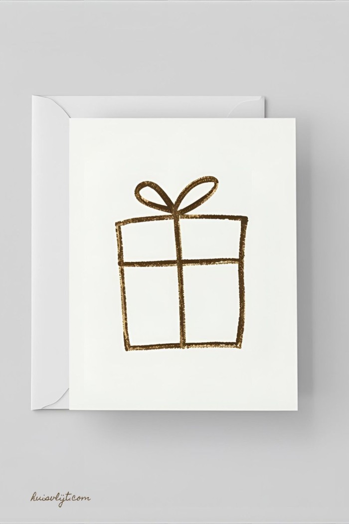 kerstkaartjes simpel