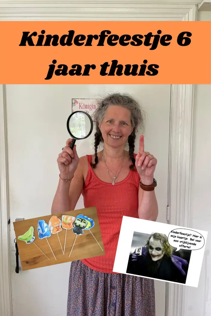 kinderfeestje 6 jaar thuis
