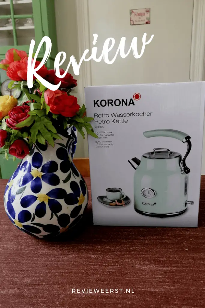 Nieuwe waterkoker voor thee: Korona?!