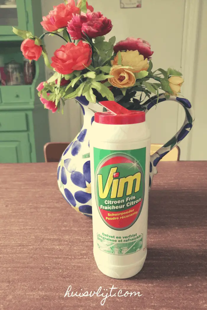 Vim schuurmiddel: nostalgie in een bus + praktische informatie