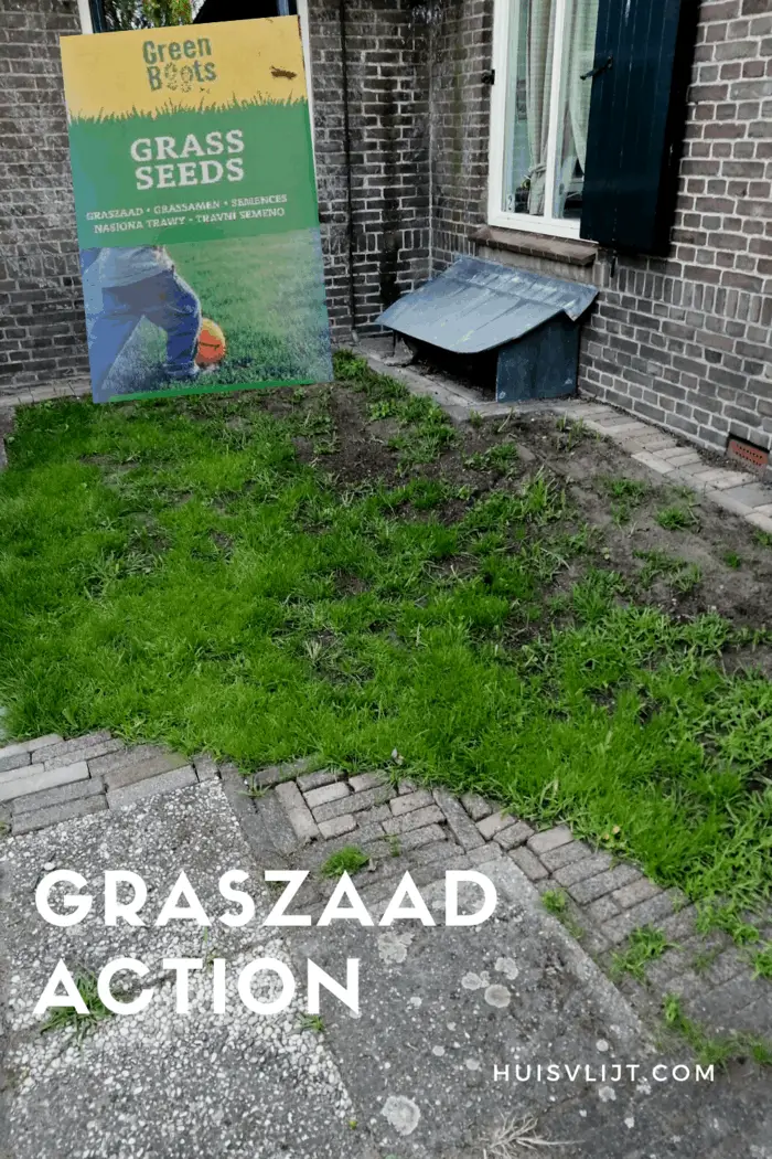 Graszaad Action: bekijk nu het resultaat in onze tuin
