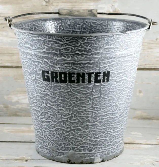 Emaille emmers anno 2023: ze zijn er nog! 7 groenten