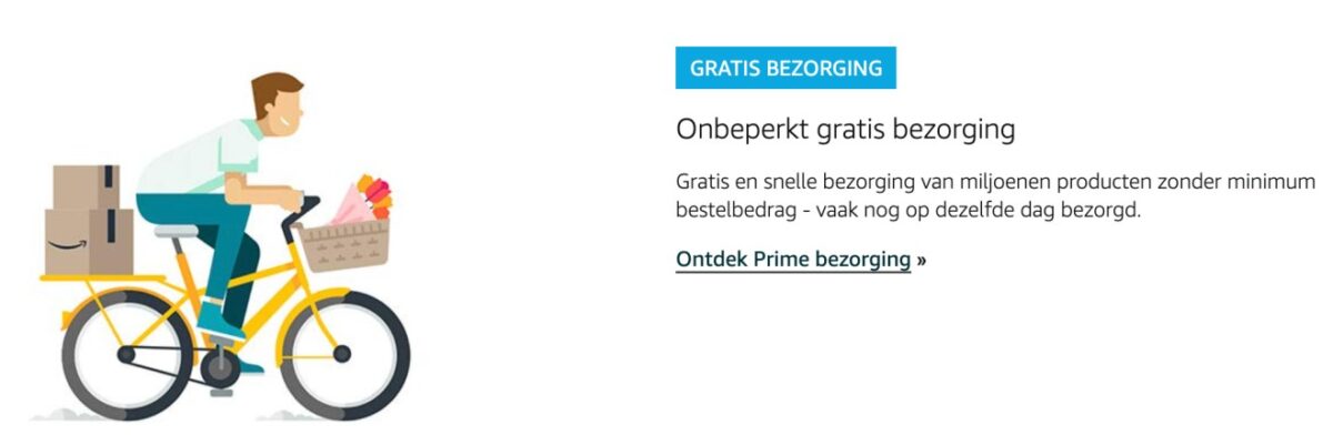 amazon prime gratis verzending