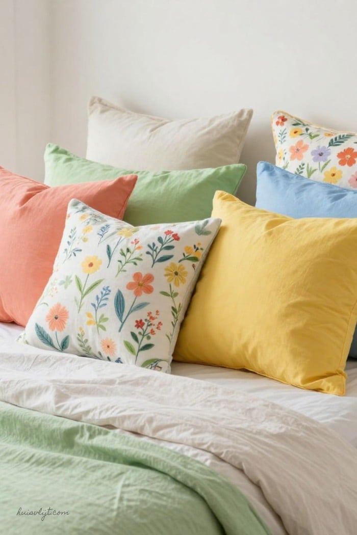 bed opmaken ideeen kussens