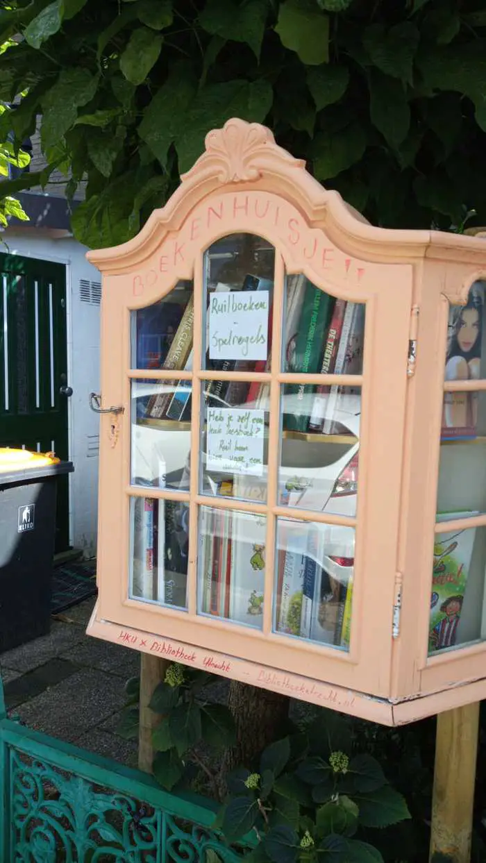 Minibibliotheek in Utrecht