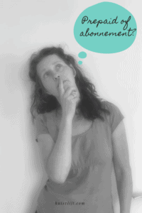 Prepaid of abonnement: dat is de vraag!