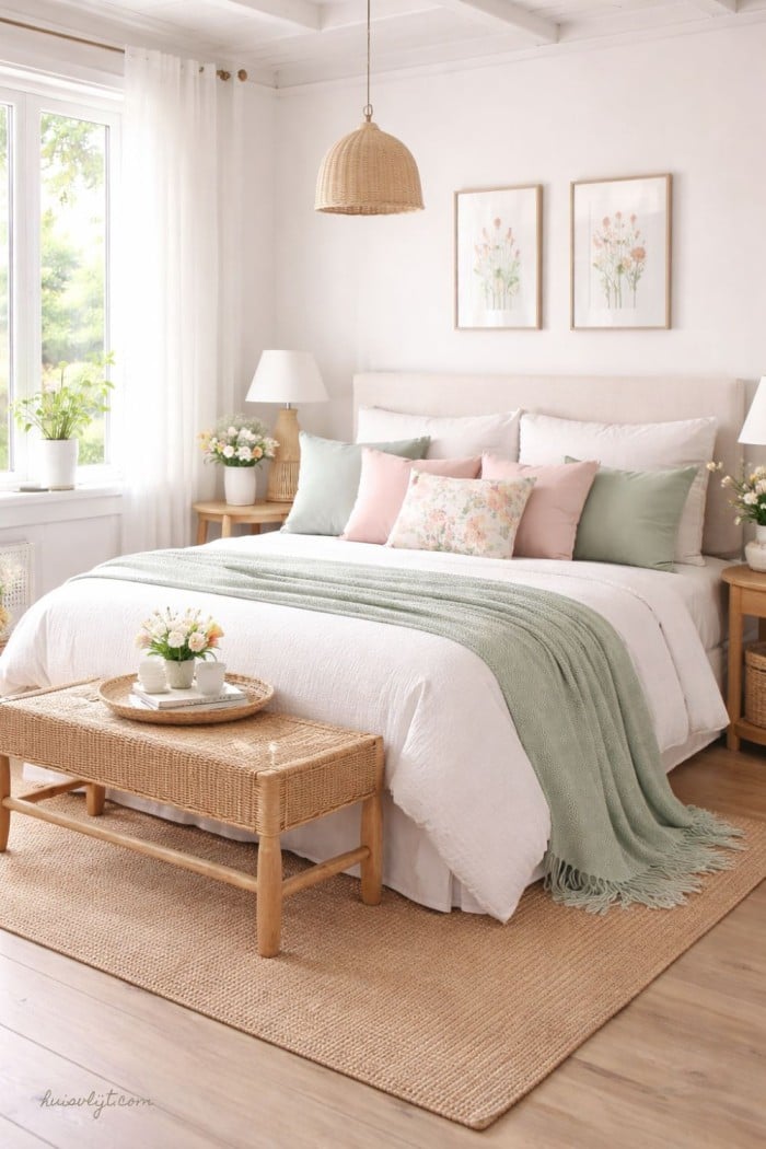 slaapkamer inspiratie lente