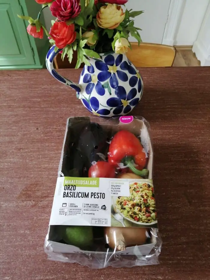 Verspakket AH Orzo Basilicum Pesto