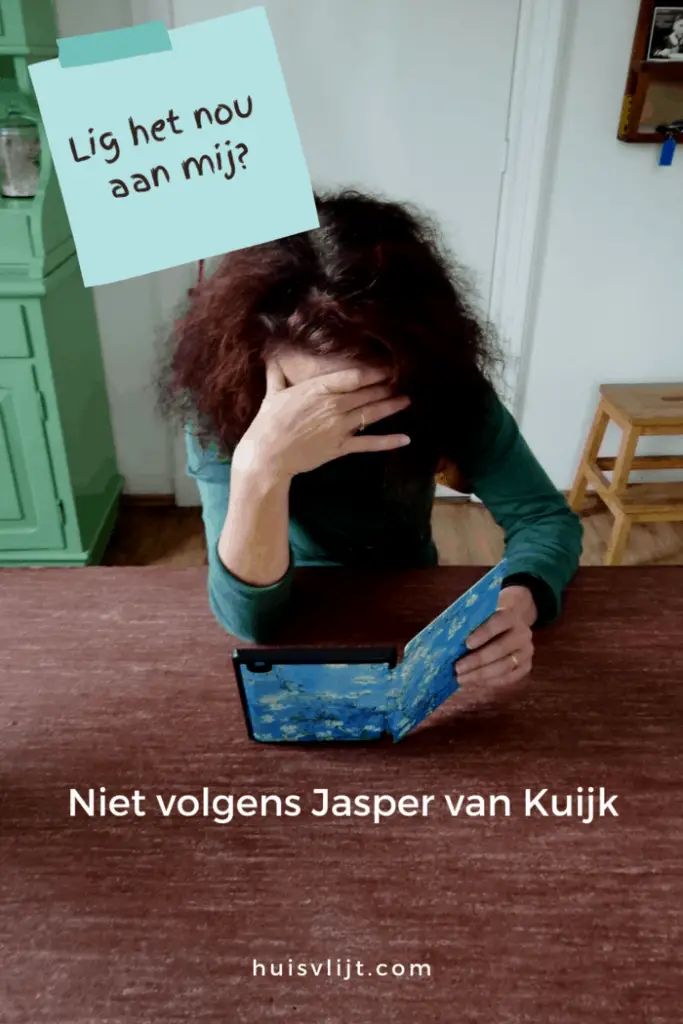 Lig het nou aan mij