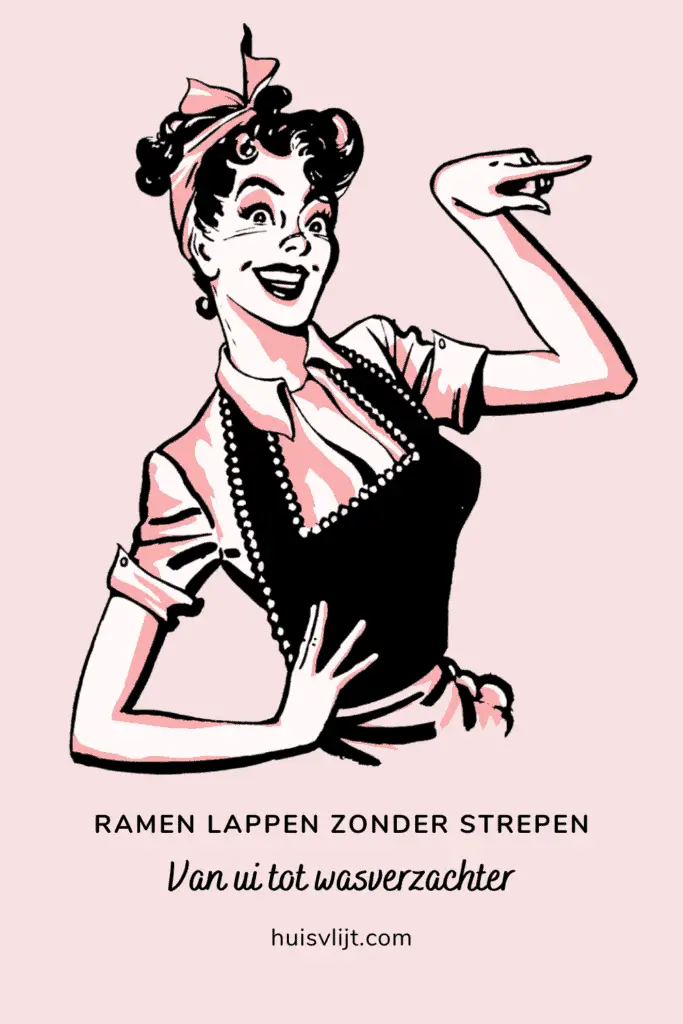 Ramen lappen zonder strepen