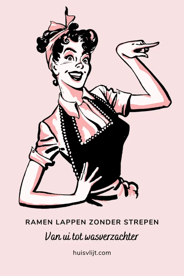 Ramen lappen zonder strepen