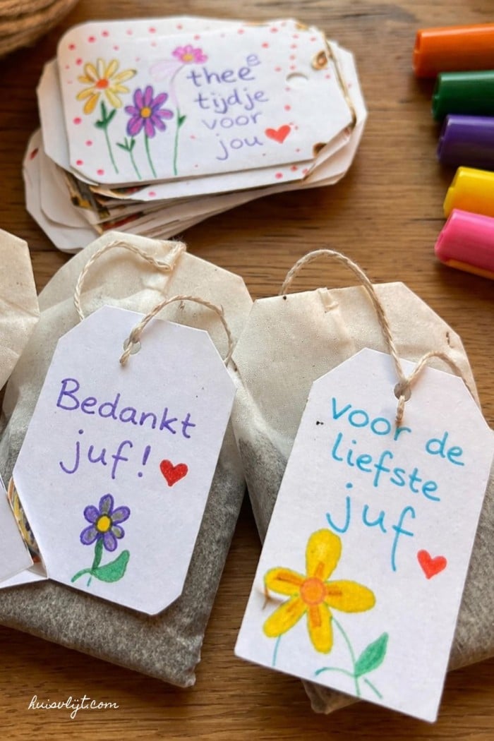 Afscheidscadeau voor de juf: 23 originele én eenvoudige ideeën (groep 1 t/m 8) 6 simpel afscheidscadeau juf