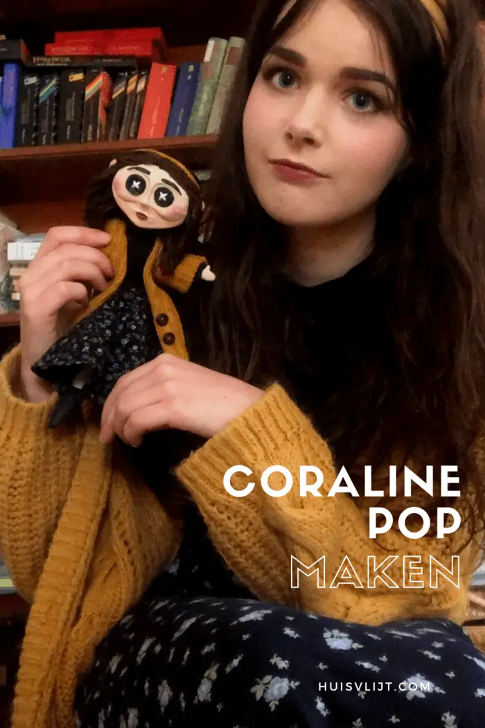 Coraline pop zelfgemaakt