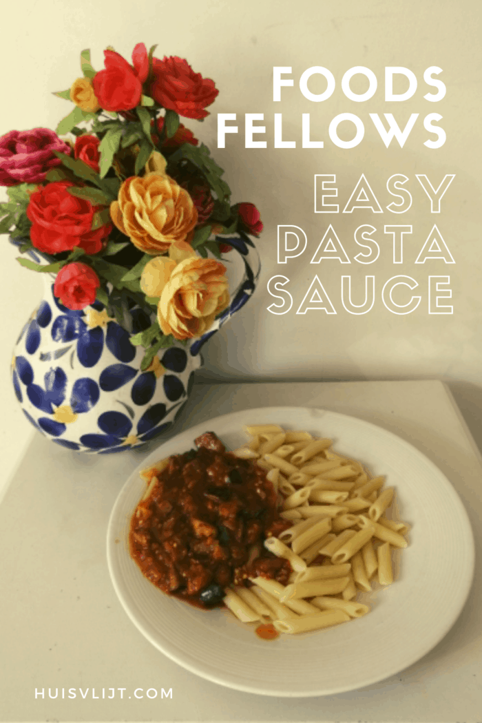 EASY Pasta Sauce van Food Fellows geprobeerd!