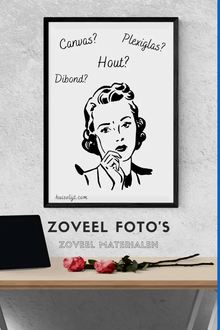 Foto op canvas