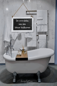 kleine badkamer