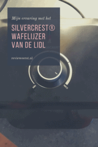 silvercrest wafelijzer