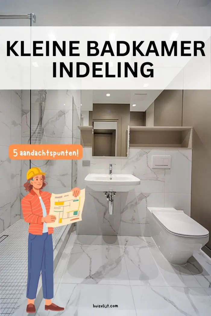 kleine badkamer indeling