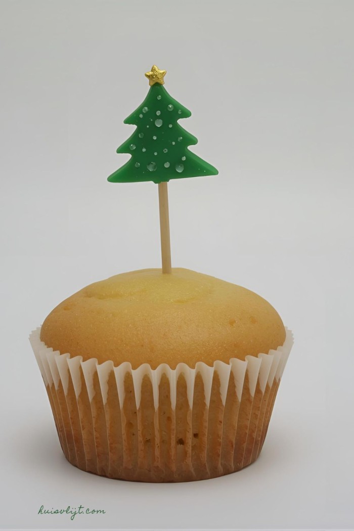 kerstboom cakjes