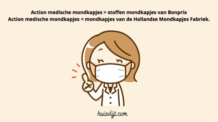 Medische mondkapjes Action