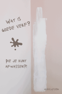 Wat is goede verf?