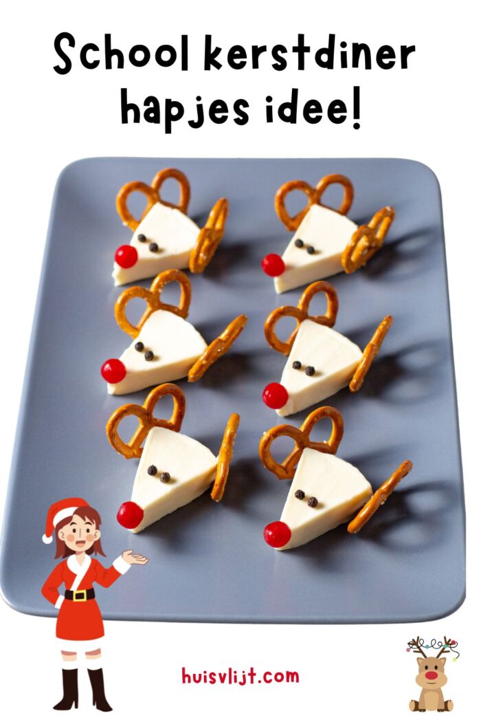 school kerstdiner hapjes