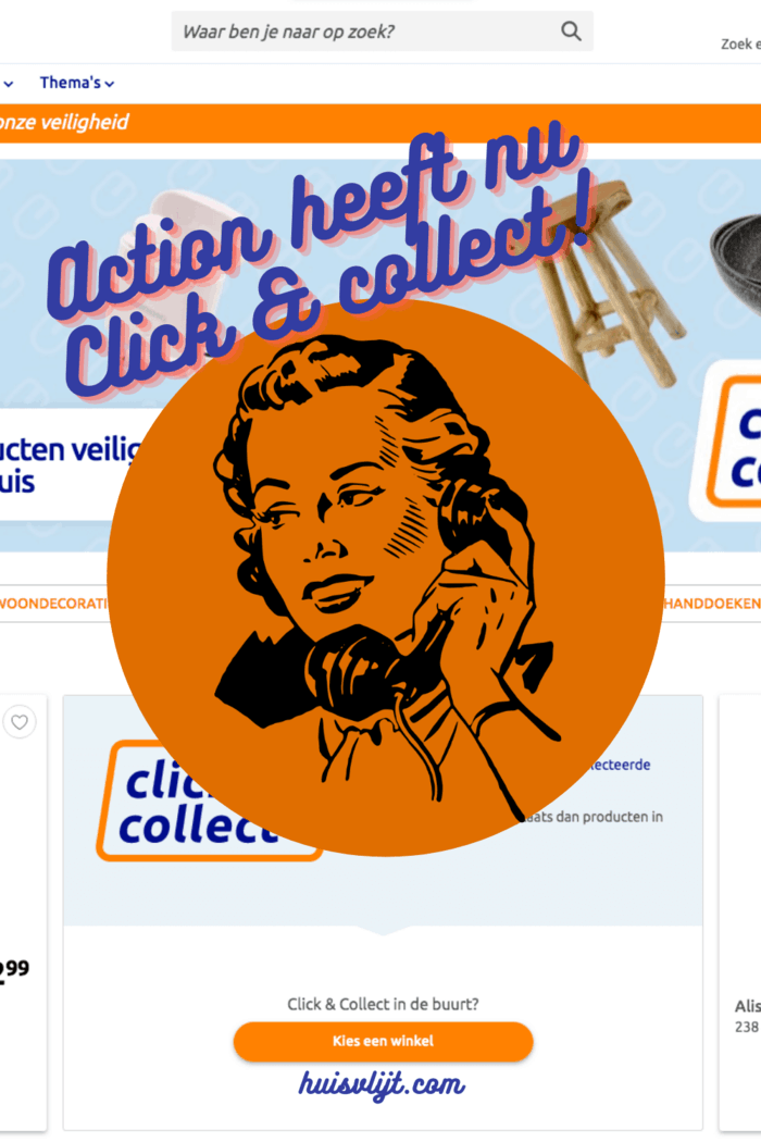 Action afhalen met Click and collect – gestopt!