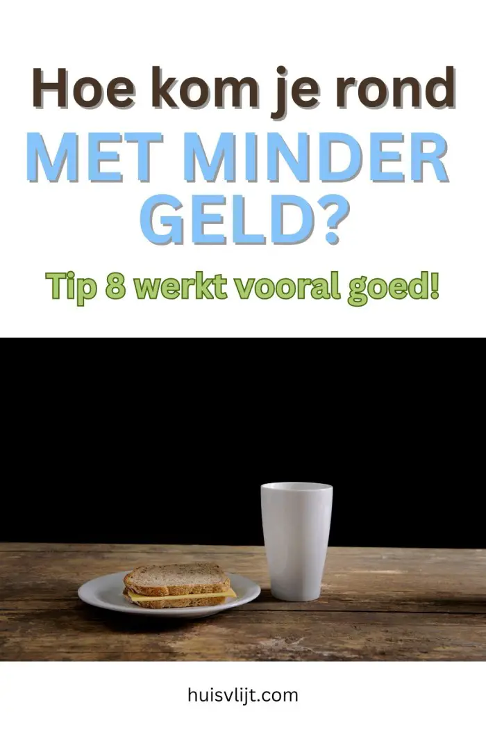 hoe kom je rond met minder