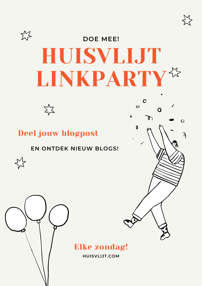 Nederland donkerrood + Huisvlijt Linkparty week 30!