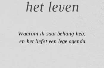 Behang als metafoor voor het leven