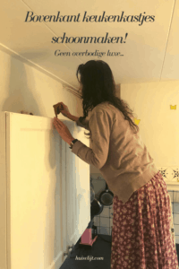 Bovenkant keukenkastjes