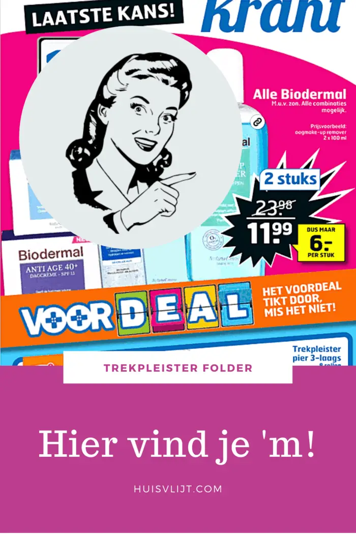 Trekpleister folder gezocht? Hier vind je hem! 13 Trekpleister folder