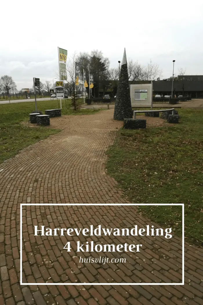 Harreveldwandeling 4 kilometer rondje