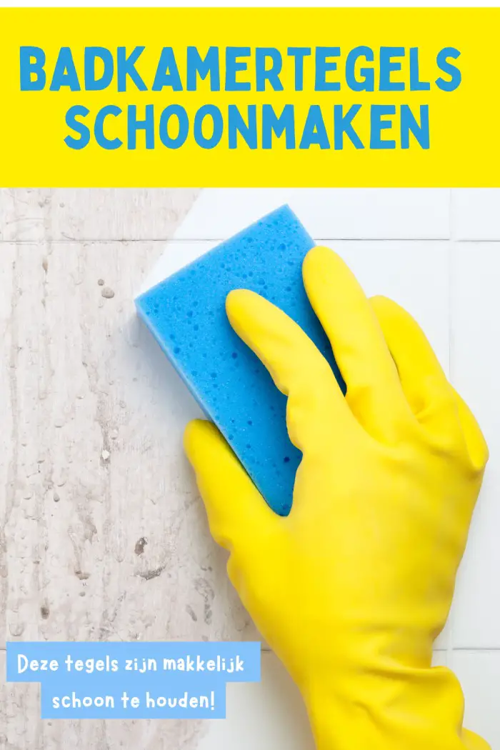 badkamertegels schoonmaken