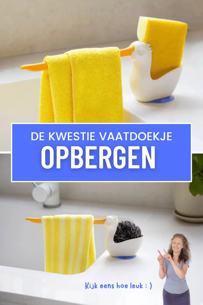 Vaatdoekje: waar laat je het doekje dat je nog gebruikt? 11 vaatdoekje opbergen