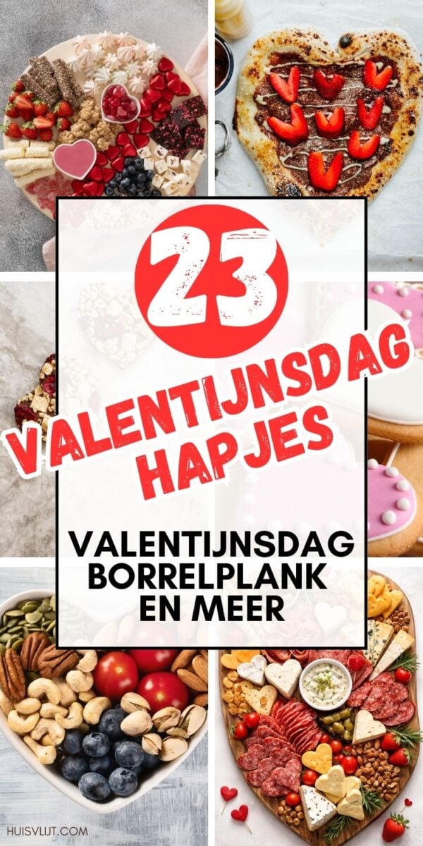 Valentijnsdag DIY: van ontbijt tot Valentijnsdag Borrelplank 1 valentijnsdag hapjes