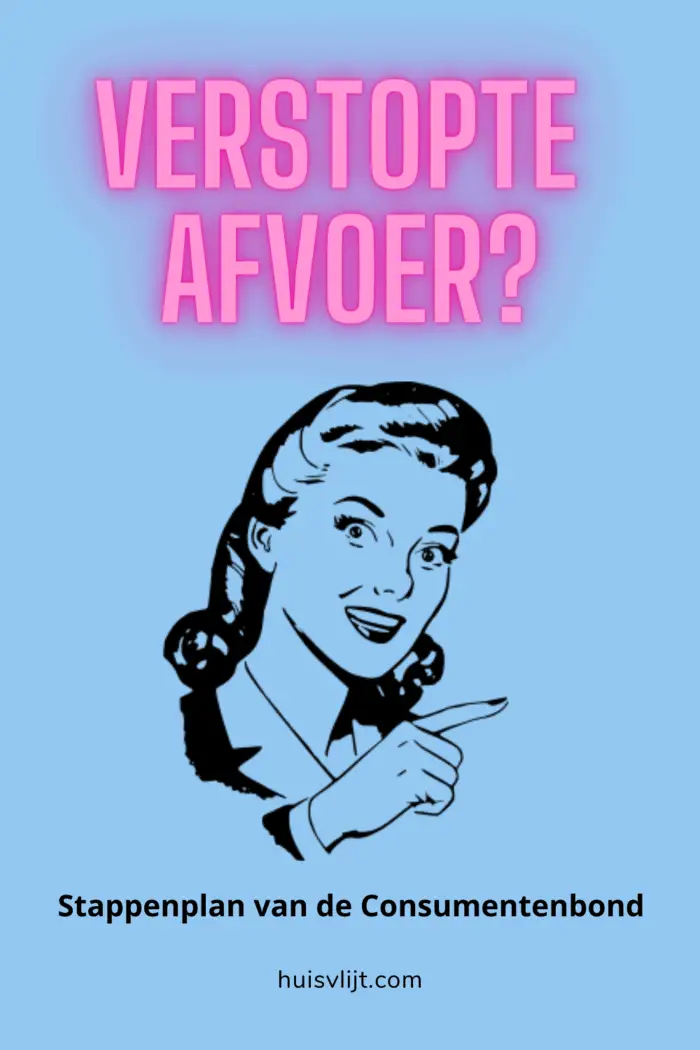 afvoer ontstoppen