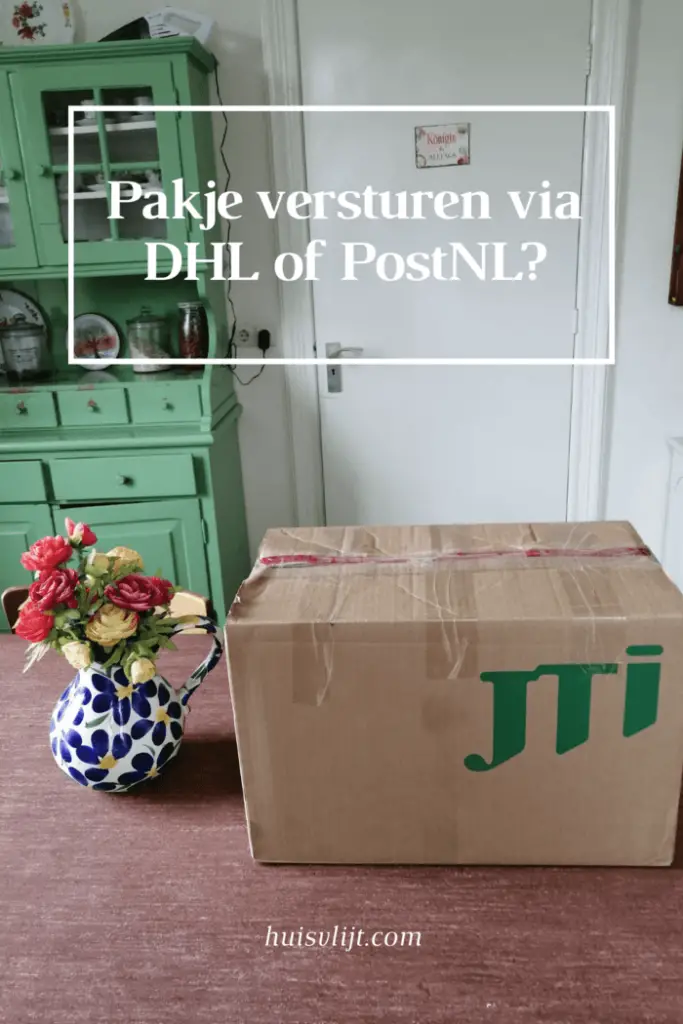 Pakje versturen DHL of PostNL