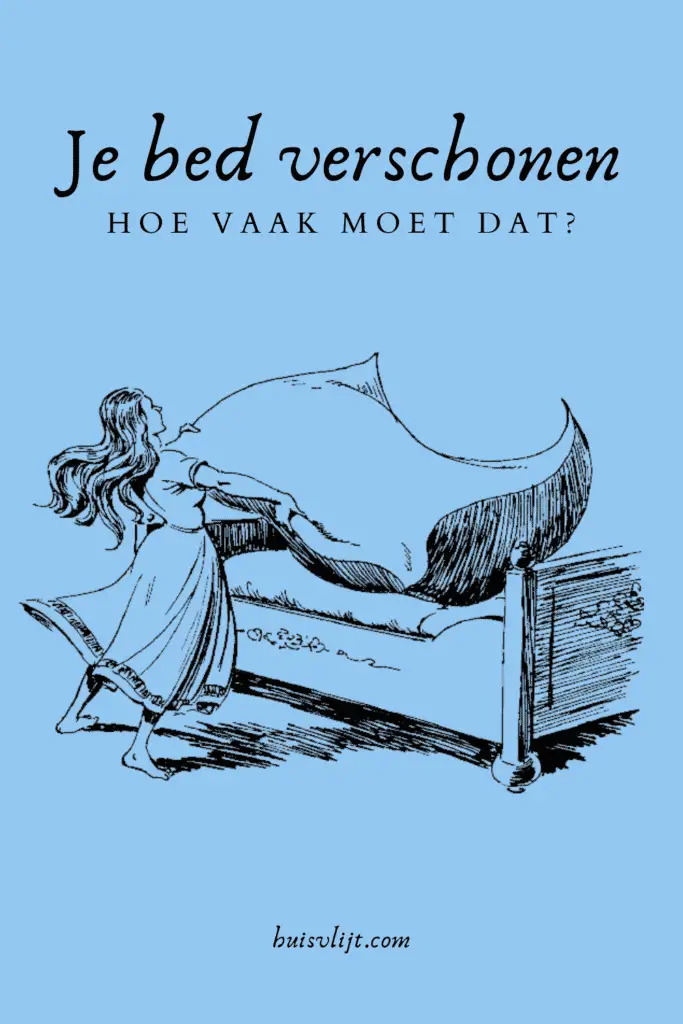 hoe vaak je bed verschonen