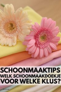 schoonmaaktips