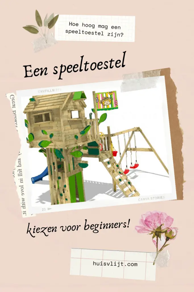 Speeltoestel voor de tuin