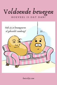 voldoende bewegen