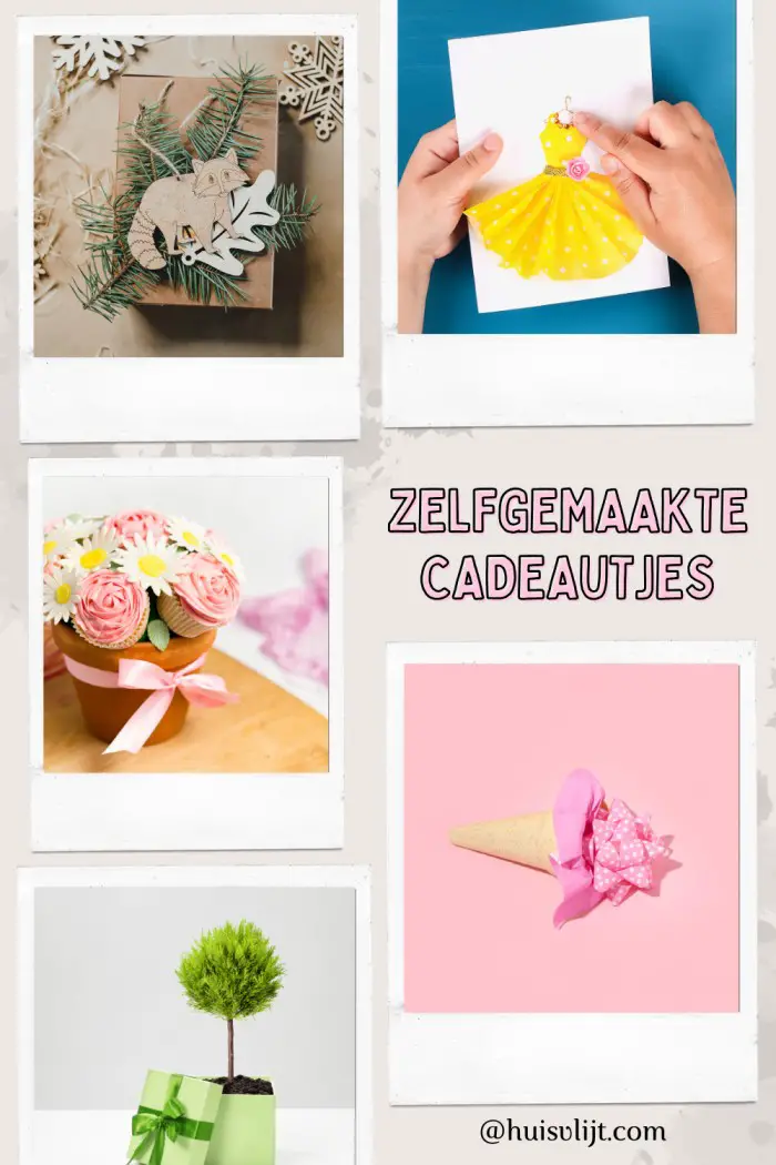 zelfgemaakte cadeautjes