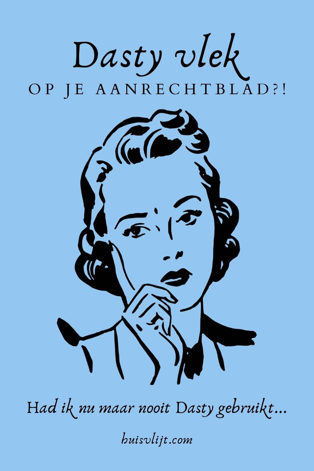 vlekken uit aanrecht verwijderen