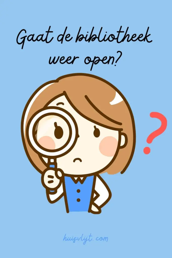 bibliotheek weer open?