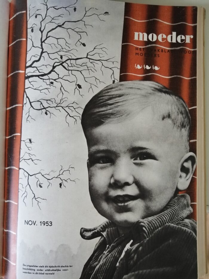 Tijdschrift moeder uit de jaren 50