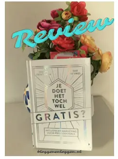 Je doet het toch wel gratis